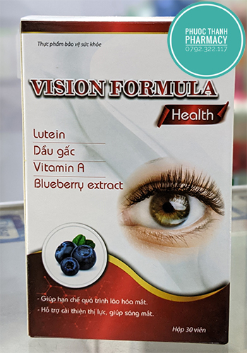 vien uong bo mat Vision formula health